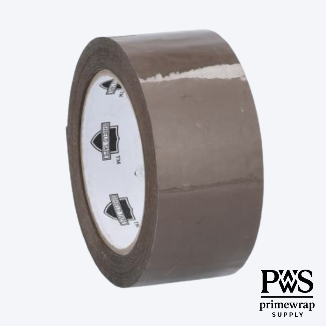 Tan Acrylic Tape — 2" x 110yd — 36 rolls/case