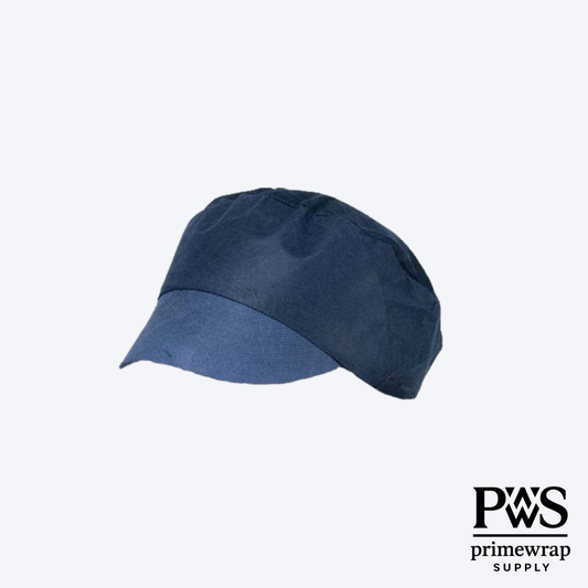Disposable Peak Cap – Polypropylene (One Size Fits All)