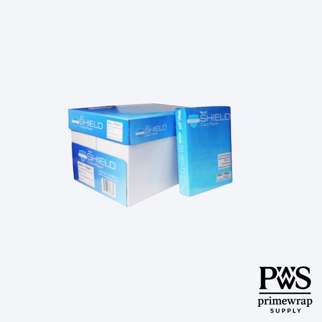 Standard 8.5” x 11” Copy Paper – 20 lb White, 96 Bright – 5000 Sheets (10 Reams)