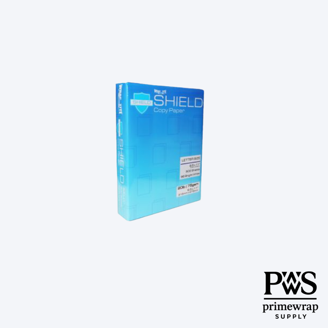Standard 8.5” x 11” Copy Paper – 20 lb White, 96 Bright – 5000 Sheets (10 Reams)