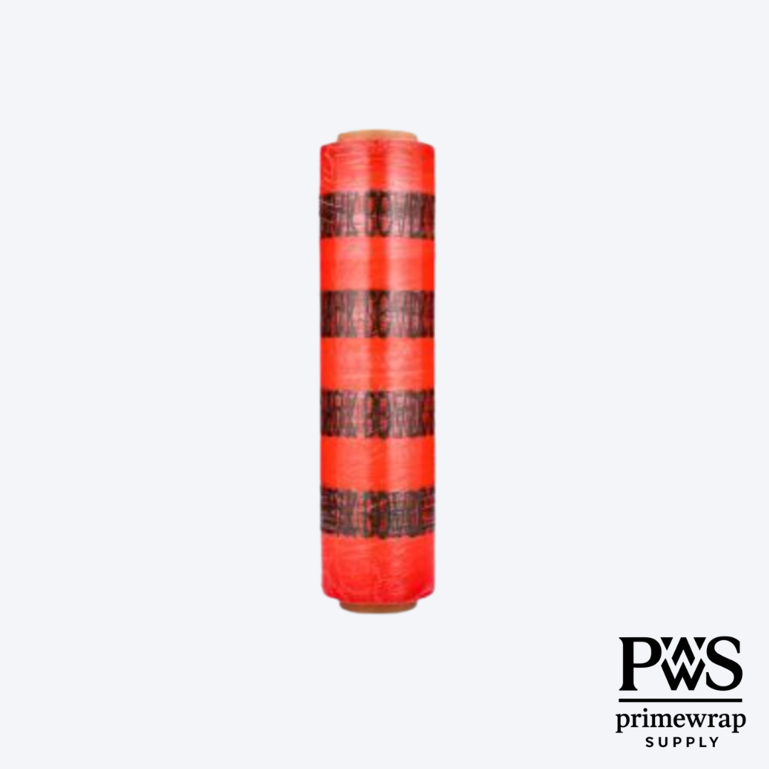 Printed Stretch Film – Custom Message Pallet Wrap | Hand & Machine - 80 Gauge