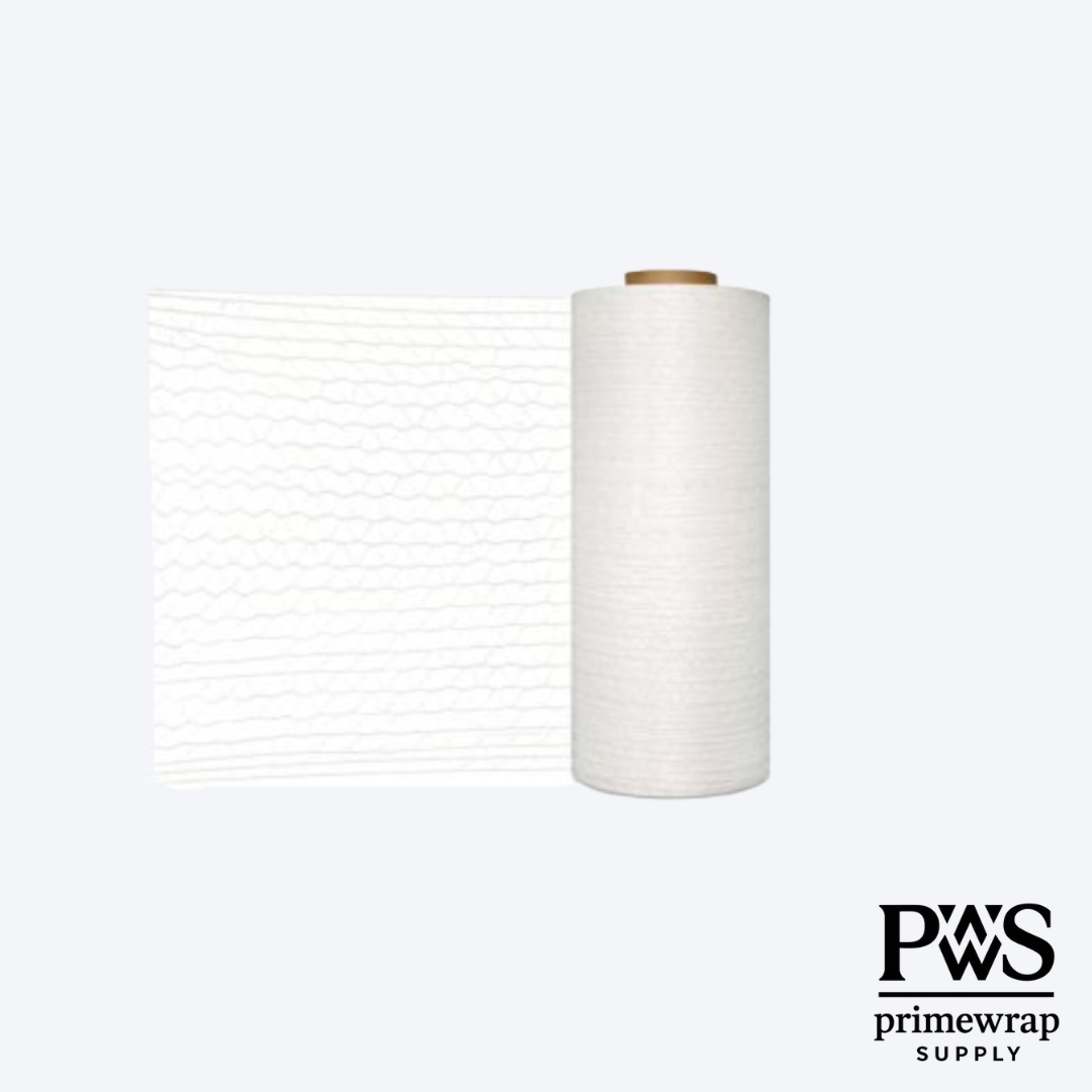 Netting Machine Wrap (Wrap-Flow) – Breathable Knit Pallet Netting | 20”