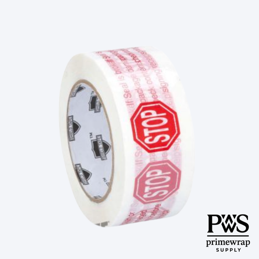 2" Shield Printed "STOP" Sign