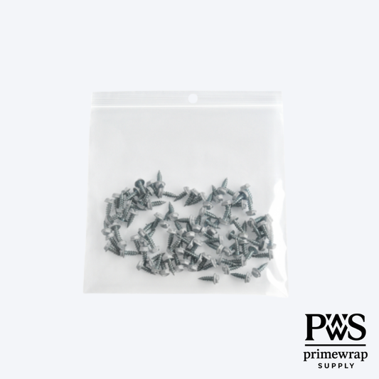 2 Mil Clear Hand Hole Reclosable Poly Bags — Multiple Sizes