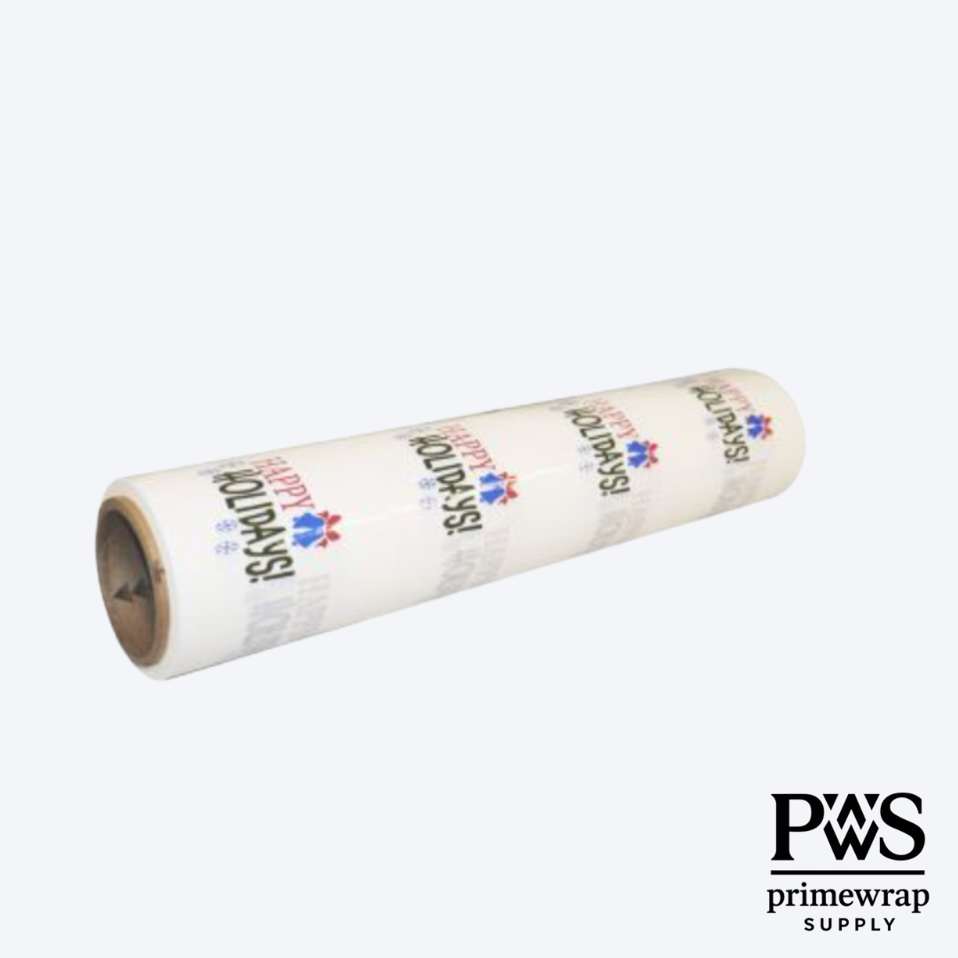 Printed Stretch Film – Custom Message Pallet Wrap | Hand & Machine - 80 Gauge