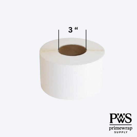 Direct Thermal Labels – 4” x 6”, 3” Core (4 Rolls/Case)