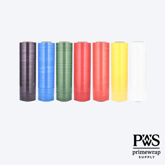 Tinted Color Hand Wrap – 18” x 1500’ – 80 Gauge (4 Rolls/Case)