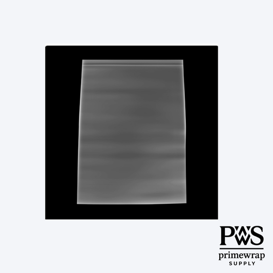 4 Mil Clear Reclosable Poly Bags — Heavy-Duty LDPE