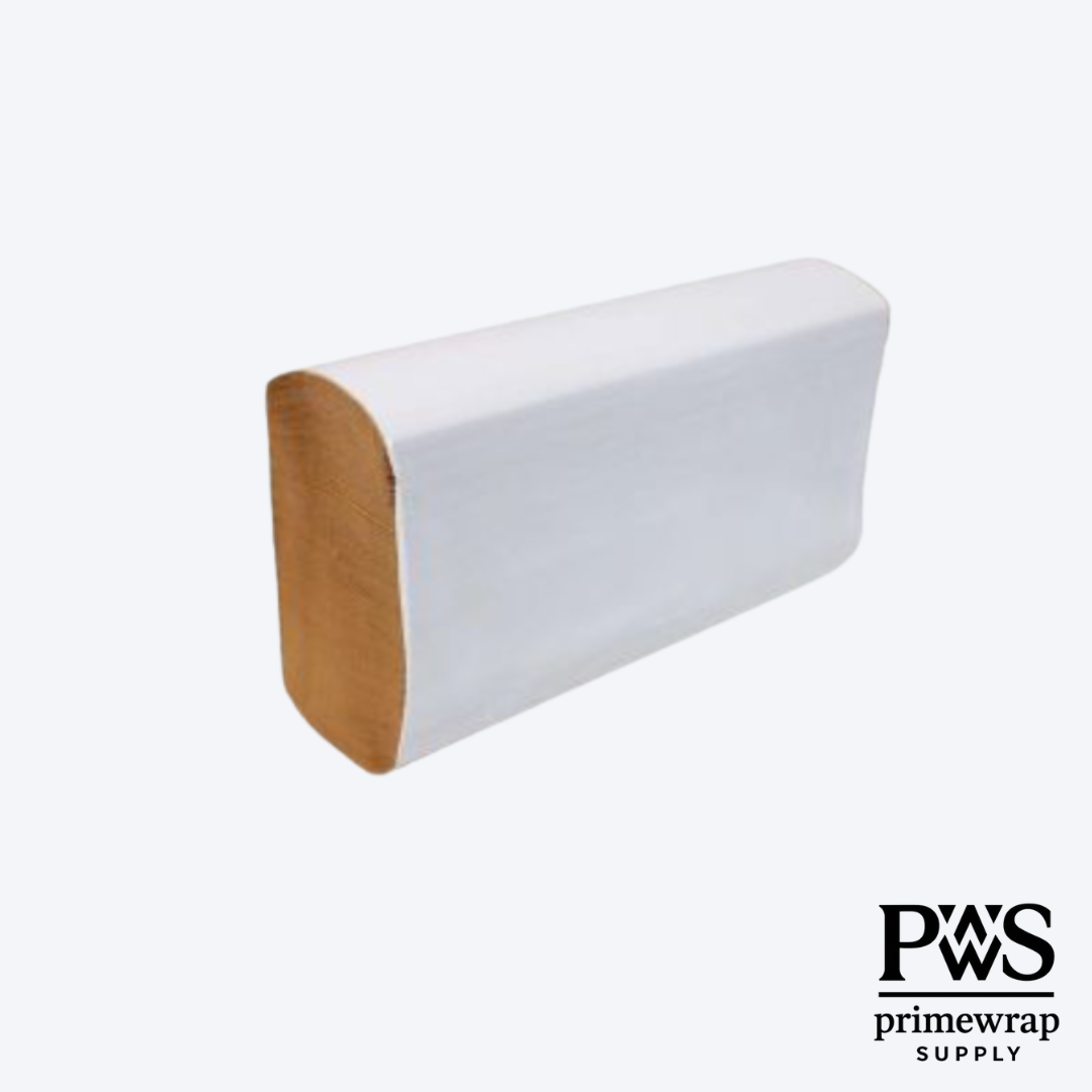 Multi-Fold Paper Towels — 4,000 Sheets/Case (White or Kraft)