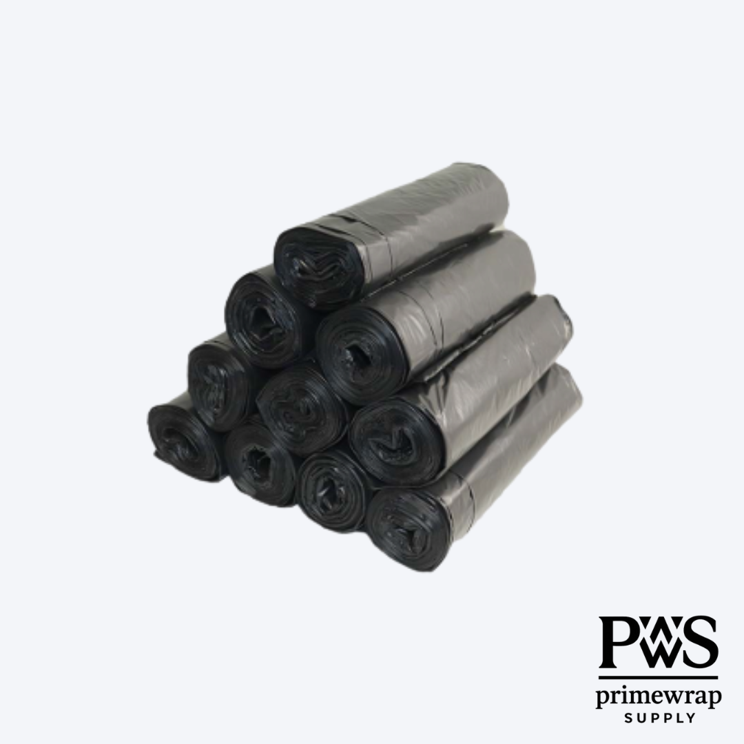 Black Can Liners — Multiple Sizes & Strengths Available