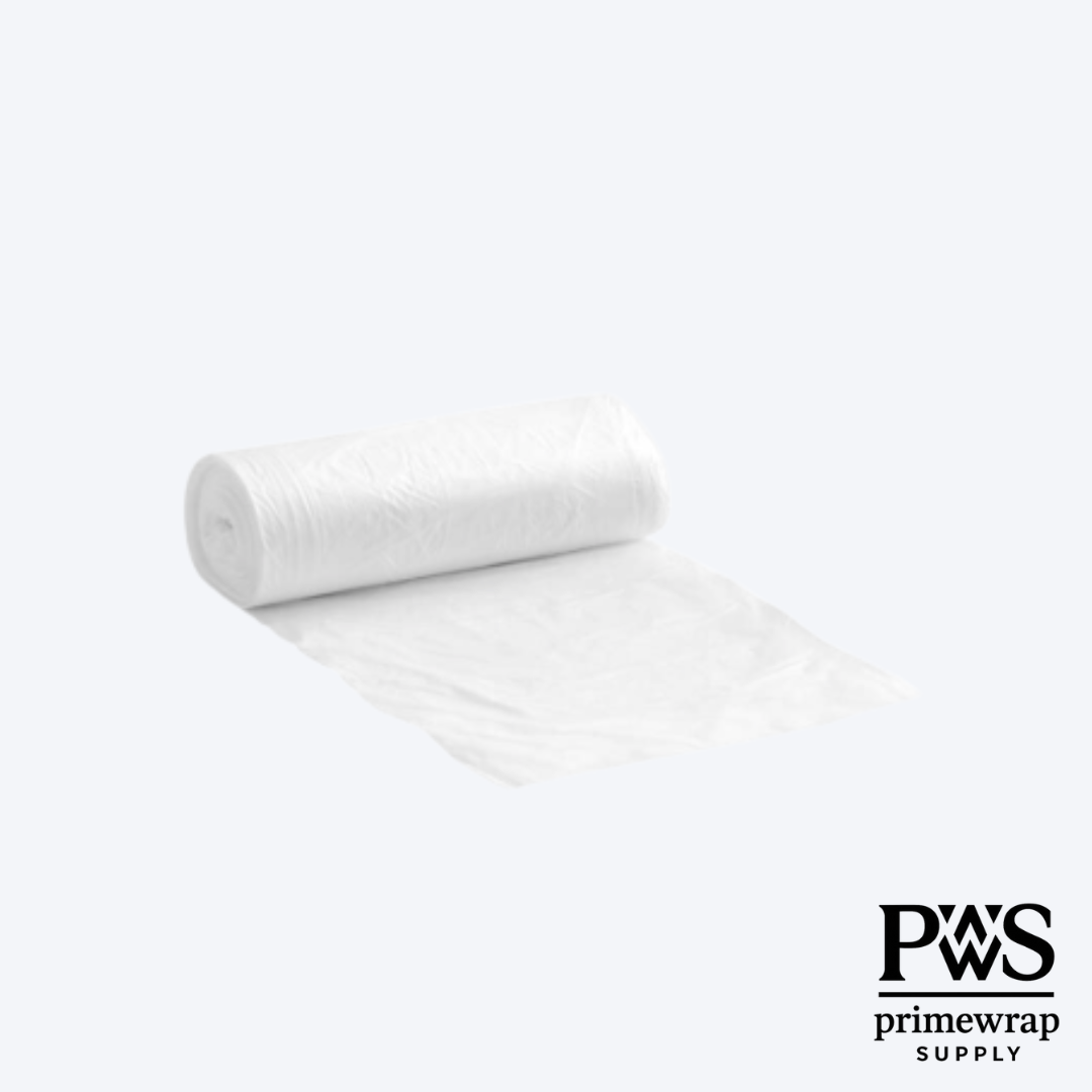 HDPE Clear Can Liners — Multiple Sizes Available