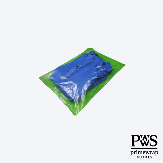 Flat Poly Bags - 1 Mil Clear LDPE Packaging Bags