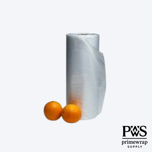 Perforated Produce Bags on Roll – HDPE, FDA Approved